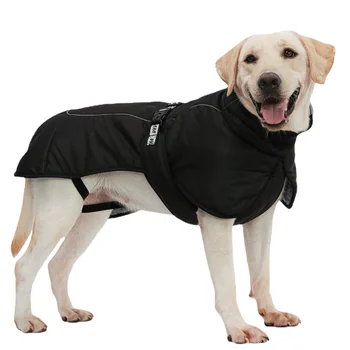 הסתיו-חורף החדשה כלב גדול בגדים חמים בגדים לחיות מחמד רעיוני ' קט מעובה הכלב קייפ מחמד כותנה בגדים